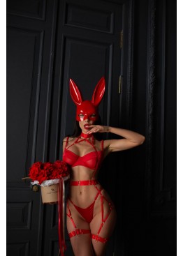 Маска CLASSIC RABBIT RED